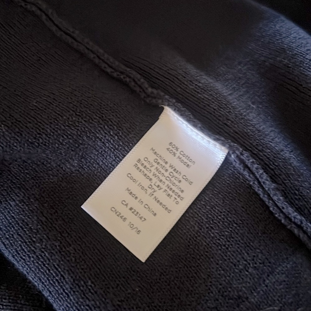 Talbots, Size L, Navy Blue - Picture 4 of 5